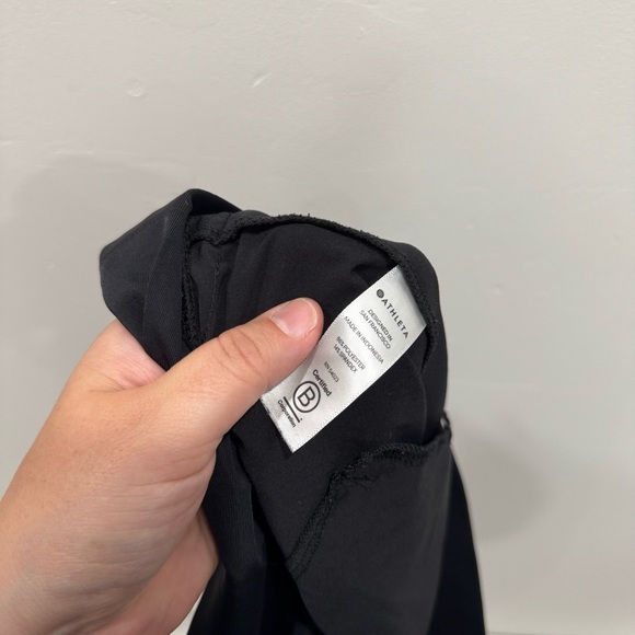 Athleta Sutton Jogger Pants Black Size 4 Petite Athleisure - Picture 7 of 8